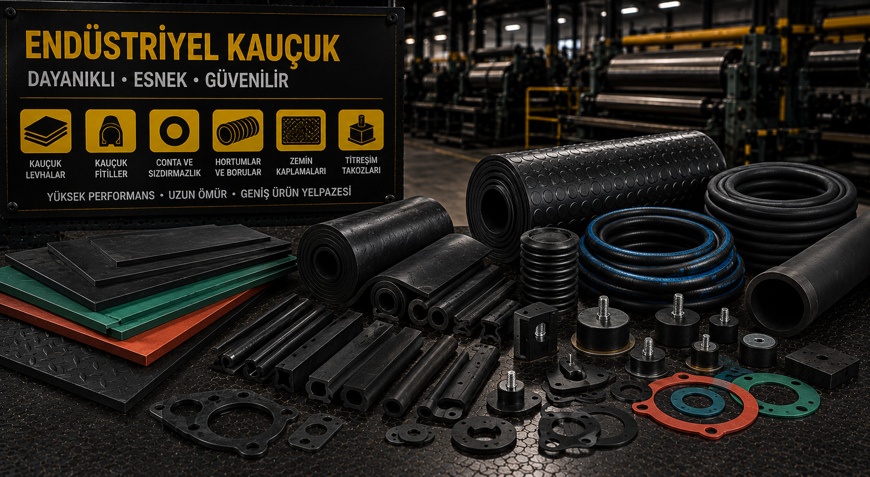 Endüstriyel Kauçuk